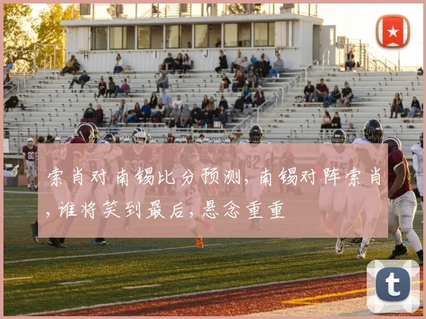 索肖对南锡比分预测,南锡对阵索肖,谁将笑到最后,悬念重重